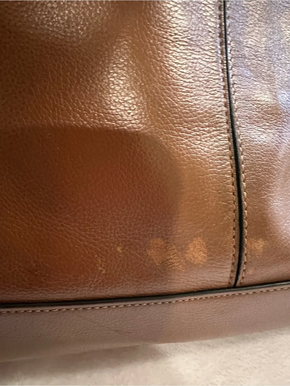 Coach smooth cognac